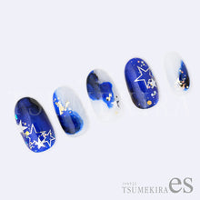 Load image into Gallery viewer, TSUMEKIRA 【ES】 METALLIC STAR SILVER | ES-MST-101
