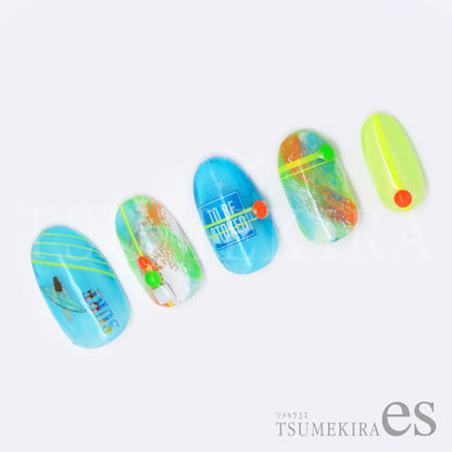 TSUMEKIRA 【ES】 NEON LINE NEON YELLOW | ES-NLI-103