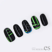 Load image into Gallery viewer, TSUMEKIRA 【ES】 NEON LINE NEON GREEN | ES-NLI-104
