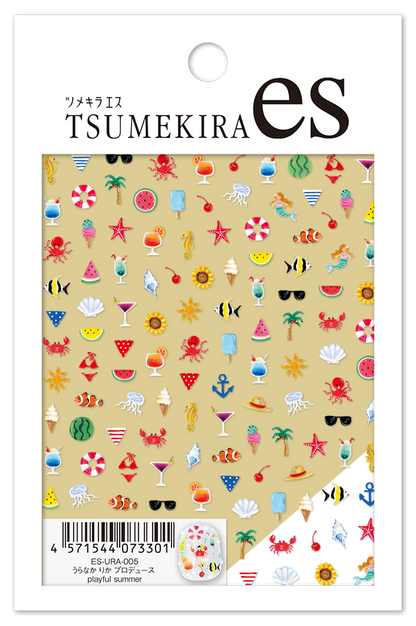 TSUMEKIRA 【ES】 URANAKA RIKA × PLAYFUL SUMMER | ES-URA-005