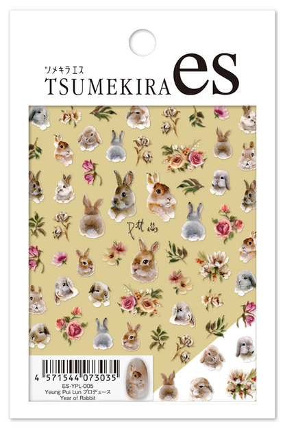 TSUMEKIRA【ES】 YEUNG PUI LUN × YEAR OF RABBIT | ES-YPL-005