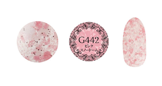 PREMDOLL MUSE G442 PINK SNOW DOME