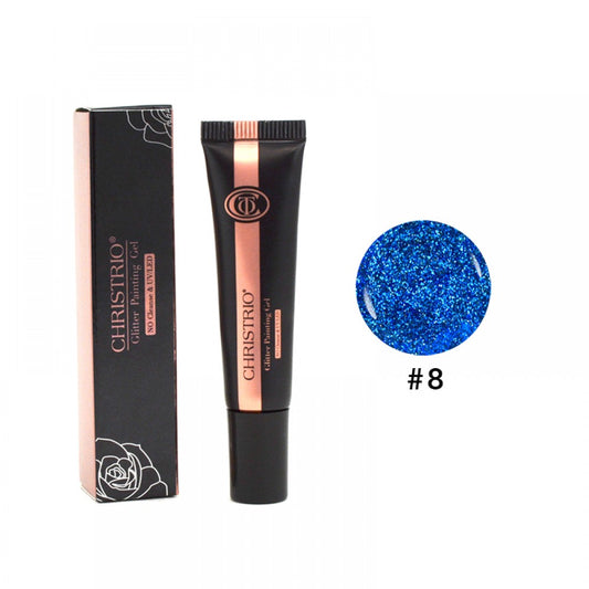 CHRISTRIO GLITTER PAINTING GEL #8