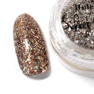 TSUMEKIRA x HIDEKAZU SELECT GLITTER - SAND BROWN | HID-GLI-101