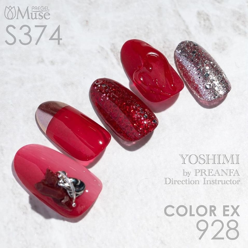PREGEL MUSE S374 CLEAR RICH GARNET