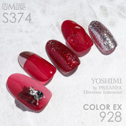 PREGEL MUSE S374 CLEAR RICH GARNET