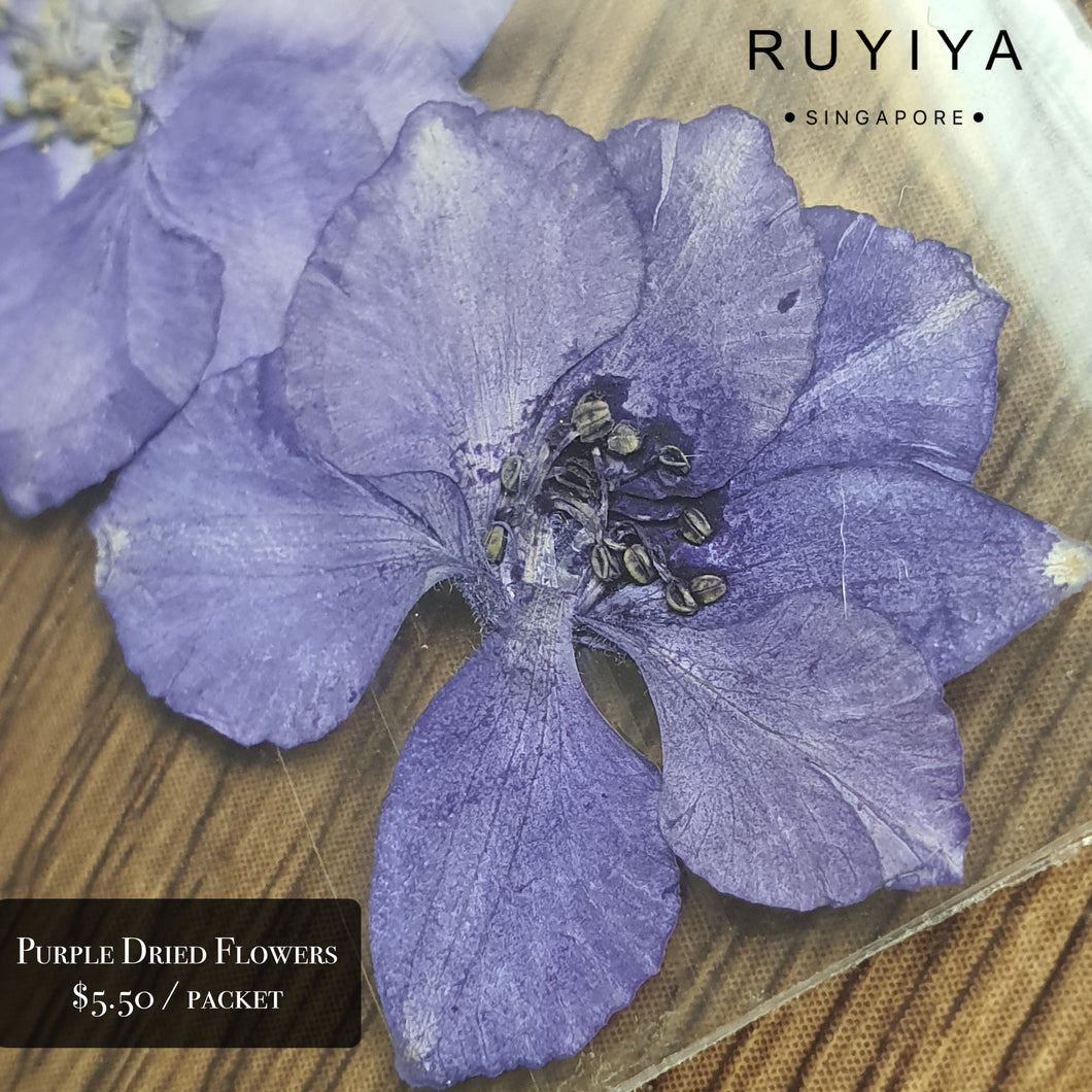 RUYIYA PURPLE DRIED FLOWER (BIG PETALS)