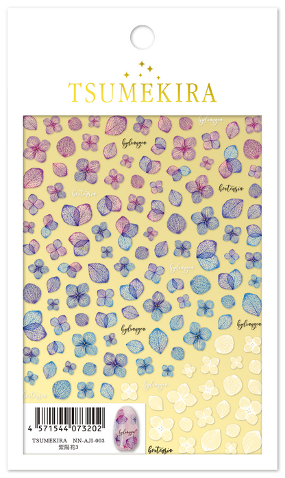 TSUMEKIRA HYDRANGEA 3 | NN-AJI-003