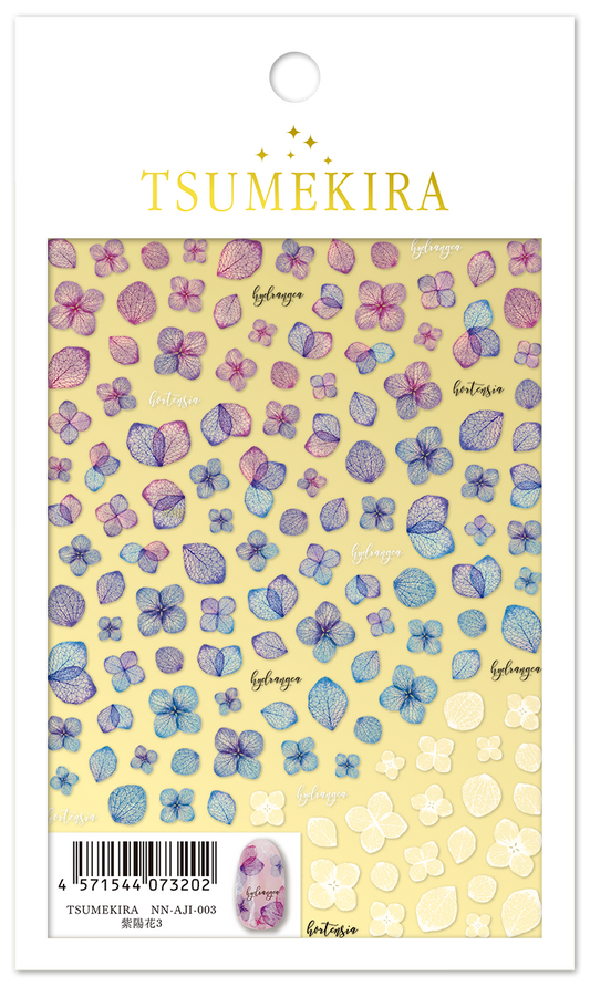 TSUMEKIRA HYDRANGEA 3 | NN-AJI-003