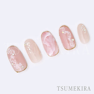 TSUMEKIRA ANTIQUE LACE WHITE | NN-ATL-102