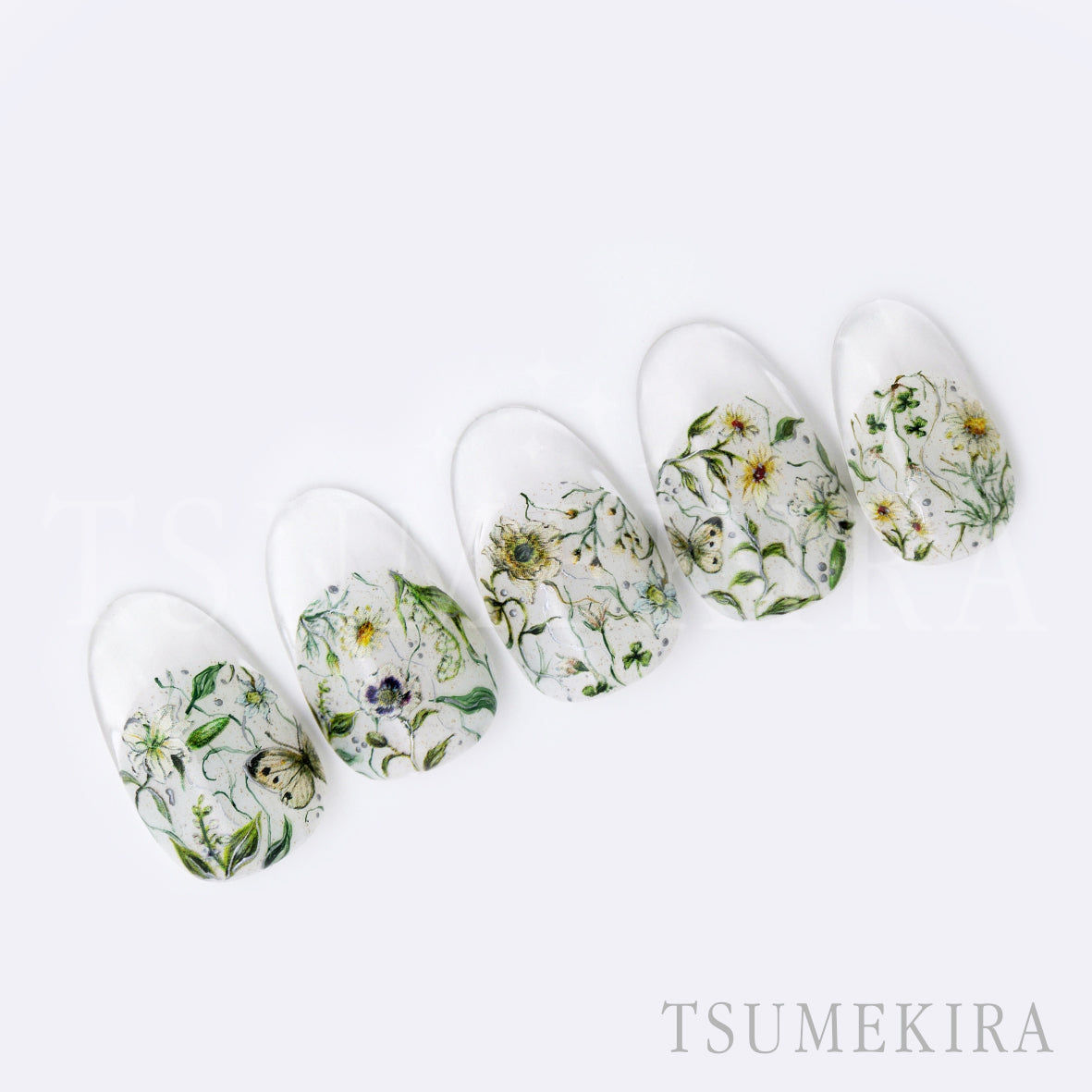 TSUMEKIRA DAISY'S GARDEN WHITE | NN-DAI-112