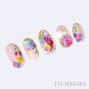 TSUMEKIRA DRIED FLOWER DOUBLE SIDED 1 | NN-DFR-101