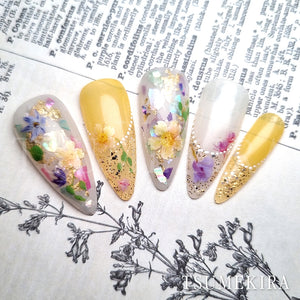 TSUMEKIRA DRIED FLOWER DOUBLE SIDED 1 | NN-DFR-101