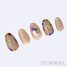 Load image into Gallery viewer, TSUMEKIRA DRIED FLOWER DOUBLE SIDED 2 | NN-DFR-102
