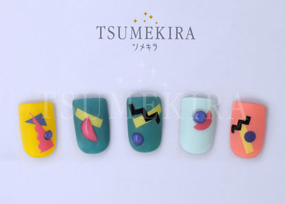 TSUMEKIRA NAIL D.O.G × 80's 90's PATTERN SET | NN-DOG-103