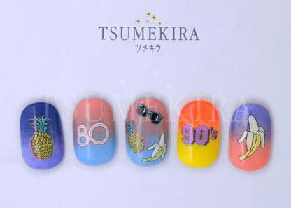 TSUMEKIRA NAIL D.O.G × 80's 90's PATTERN SET | NN-DOG-103