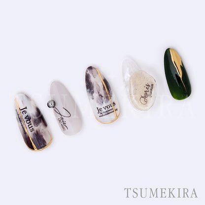 TSUMEKIRA EFFRONTEE KYOKO × MISS BEAUTE DARK BROWN | NN-EFK-102
