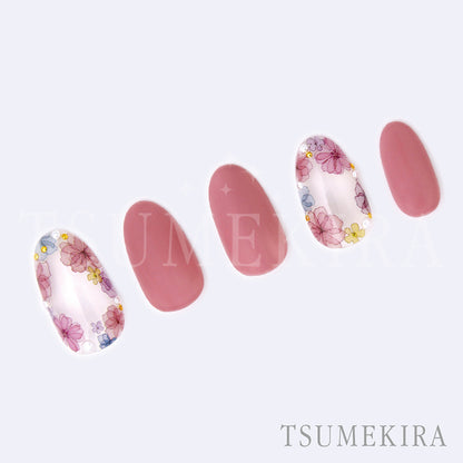 TSUMEKIRA FILER × FLUFFY FLOWER COLOR | NN-FIL-102