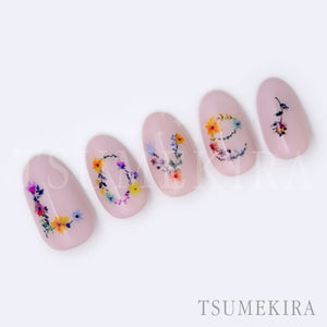 TSUMEKIRA FLICKA NAIL ARTS × WATERCOLOR GARDEN | NN-FLI-108