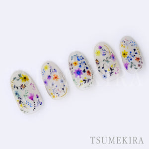 TSUMEKIRA FLICKA NAIL ARTS × WATERCOLOR GARDEN | NN-FLI-108