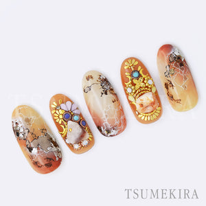 TSUMEKIRA COLORSNAIL HANA × TURQUO BEIGE | NN-HAN-104