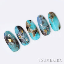 Load image into Gallery viewer, TSUMEKIRA COLORSNAIL HANA × TURQUO BEIGE | NN-HAN-104
