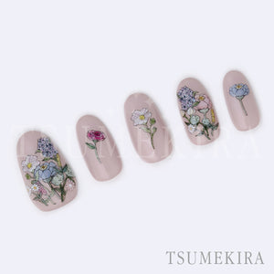 TSUMEKIRA HANA4 × HAND PAINT FLOWERS | NN-HNY-104