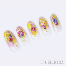 Load image into Gallery viewer, TSUMEKIRA CRANBERRY NAIL × COLORFUL FLOWERS | NN-KJR-110
