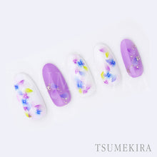 Load image into Gallery viewer, TSUMEKIRA CRANBERRY NAIL × FAIRY FLOWERS | NN-KJR-111
