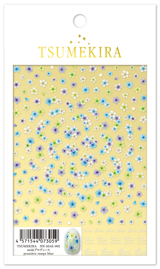 TSUMEKIRA MAKI × PREMIÈRE TEMPS BLUE | NN-MAK-002