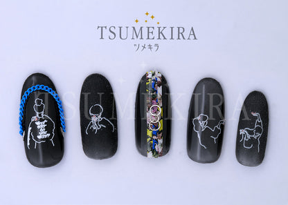 TSUMEKIRA MEG × FOR...GIRL'S! WHITE | NN-MEG-104