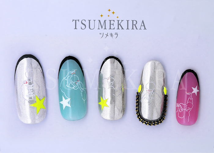 TSUMEKIRA MEG × FOR...GIRL'S! WHITE | NN-MEG-104