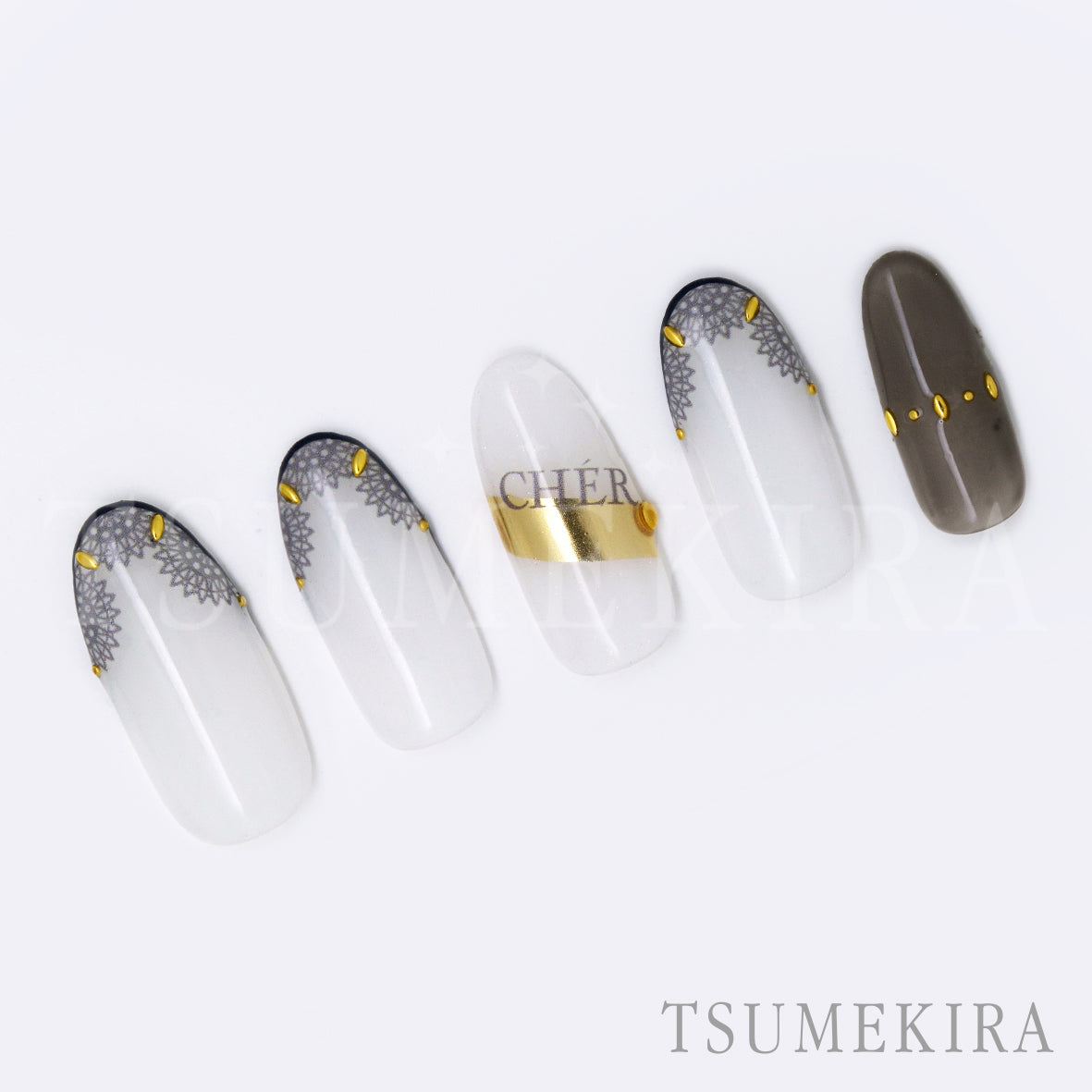 TSUMEKIRA MEG × CUTTING LACE 1 | NN-MEG-105