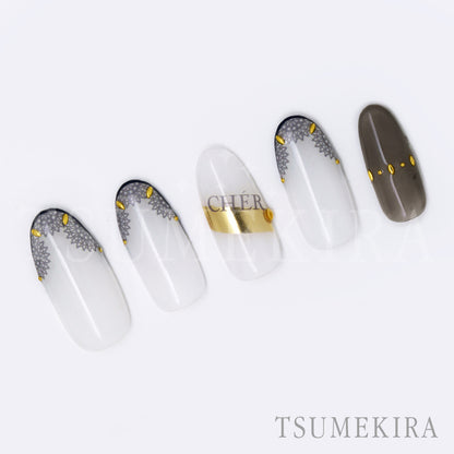 TSUMEKIRA MEG × CUTTING LACE 1 | NN-MEG-105