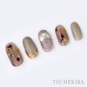 TSUMEKIRA MOMO × WHAT A DRIED FLOWER CORAL | NN-MOM-103