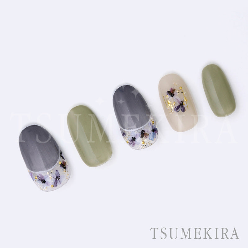 TSUMEKIRA MOMO × WHAT A DRIED FLOWER ROYAL | NN-MOM-104