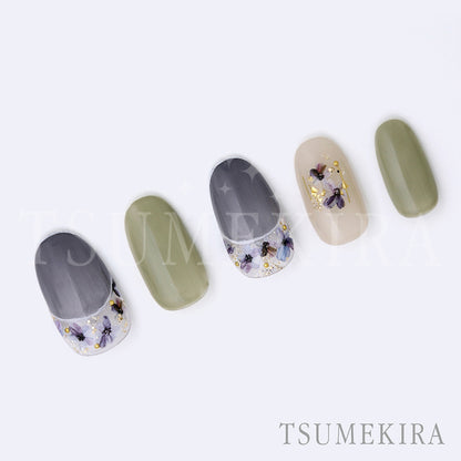 TSUMEKIRA MOMO × WHAT A DRIED FLOWER ROYAL | NN-MOM-104