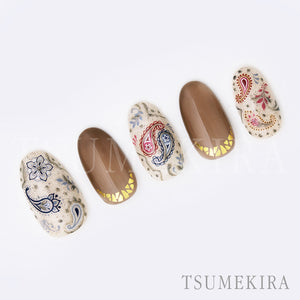 TSUMEKIRA PAISLEY PATTERN 2 COLOR | NN-PAI-202