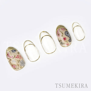 TSUMEKIRA PAISLEY PATTERN 2 COLOR | NN-PAI-202