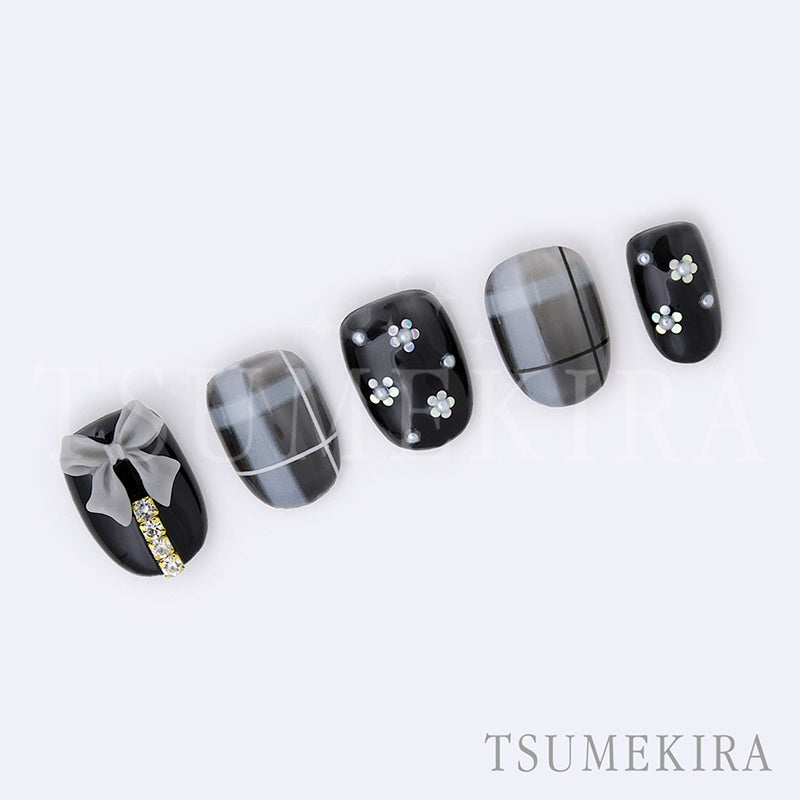 TSUMEKIRA SHEER CHECK 1 | NN-SCH-101