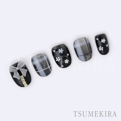 TSUMEKIRA SHEER CHECK 1 | NN-SCH-101