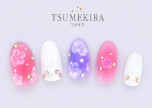 Load image into Gallery viewer, TSUMEKIRA TRANSLUCENT FLOWERS | NN-SKH-101
