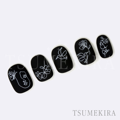 TSUMEKIRA SANZOU × ONE STROKE WRITING WHITE | NN-SNZ-101