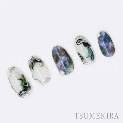 TSUMEKIRA SANZOU × WAVY MARBLE SMOKY | NN-SNZ-104