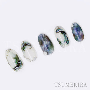 TSUMEKIRA SANZOU × WAVY MARBLE SMOKY | NN-SNZ-104