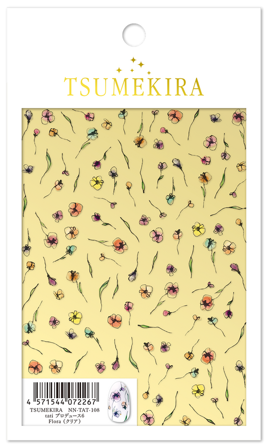 TSUMEKIRA TATI × FLORA CLEAR | NN-TAT-108