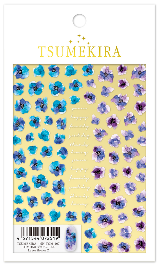 TSUMEKIRA TOMOMI × LAYER FLOWER 2 | NN-TOM-107