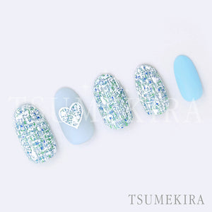 TSUMEKIRA TWEED BLUE | NN-TWE-102