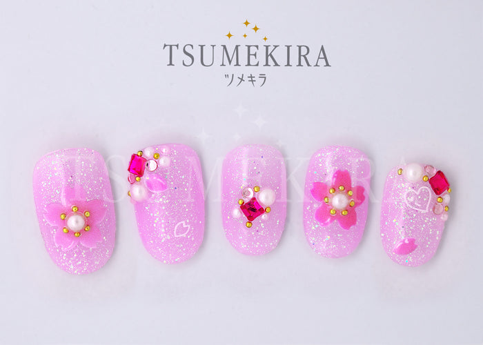 TSUMEKIRA YUMI LING × DANCING OF SPRING CHERRY BLOSSOM | NN-YML-101