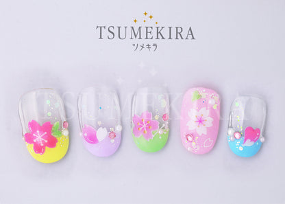 TSUMEKIRA YUMI LING × DANCING OF SPRING CHERRY BLOSSOM | NN-YML-101
